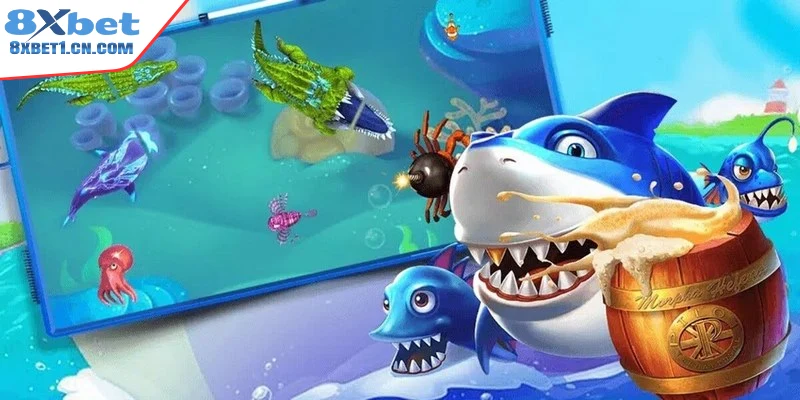 Các loại cá trong game bắn cá Paradise tại 8Xbet