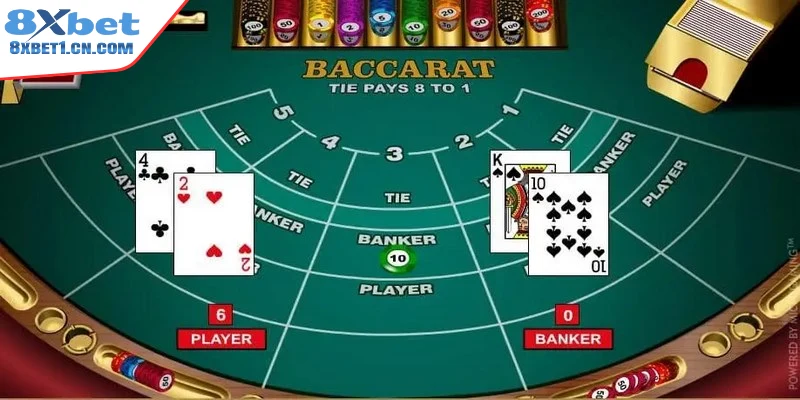 Quy luật với quy cách tính điểm Baccarat